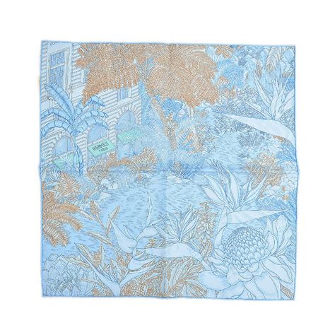 Faubourg Tropical Detail scarf 45 